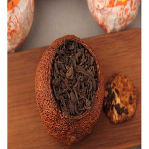 Grossiste mandarine de puer thé parfumé - café cacao thé mandarine de puer cuit shu cha thé parfumé. en conventionnel ou avec certification bio locale.----deux variantes sont disponibles selon la période de la récolte et le degré de maturité de la mandarine (immature de couleur verte et de petite taille,  mature de