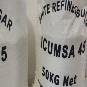  Sugar Icumsa 45 (100000MT monthly) - sweet search good price cif to aswp port of china for 100000 mt monthly of sugar icumsa 45 in bags of 50 kg .total of the contract in one year one million two hundred an fifty thousand metrics tons with trial order of 50.000 mt  , payment per irrevocable lc premium bank  , target price 320 us dollars per to