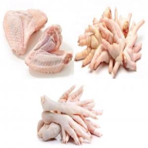 Frozen Chicken paws, mid joint wings , feet - meat and eggs frozen chicken mid--origin-brazil grade  a  halal processed fresh and clean--no yellow skin,  --no bad smell , --no feather ,  --no bruises,  --no ammonia burns--no excessive blood stains --broken boneless than 1 % --moisture content less than 3 %--freezing progress bqf ( block quick frozen ) --blast fr