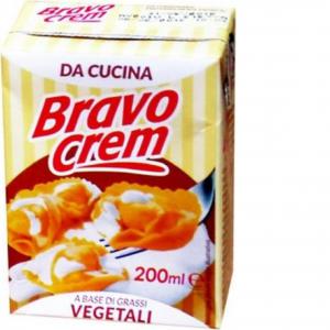  Catégorie : Crèmes fraîches : BRAVO crem 200ml 