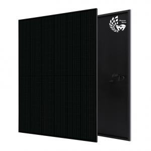 Panneaux Solaires 166mm 120cellules 370W Noir - energie renouvelable meilleure apparence--• en raison de la tonalité de couleur entièrement noire,  les modules se fondent parfaitement dans le toit du bâtiment,  idéal pour les toits résidentiels et les bipv--• plus propre et plus esthétique que les modules traditionnels et compl&