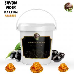 Savon Noir Parfum Ambre - publicité-nouveaux produits la principale caractéristique de la note d'ambre est sa chaleur enveloppante. elle évoque des sensations de réconfort et de douceur,  en créant une ambiance chaleureuse et réconfortante. la note d'ambre possède une qualité balsamique et résineus