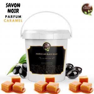 SAVON NOIR PARFUM CARAMEL - publicité-nouveaux produits votre routine de soin corporel. ce savon noir de qualité exceptionnelle associe les vertus nettoyantes et apaisantes du savon noir à l'irrésistible douceur de l'arôme caramel,  vous offrant un moment de détente.--formulé avec soin,  notre savon noir parfum cara