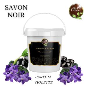 SAVON NOIR PARFUM VIOLETTE - publicité-nouveaux produits la note de parfum violette évoque une odeur florale douce,  délicate et poudrée,  caractérisée par sa féminité et son raffinement. la violette est en forme de cœur et avec des teintes délicates. cela en fait une fleur très appr&eacut