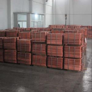 Copper Cathodes d'une Pureté de 99,99% A Bon Prix