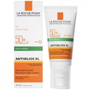 La roche posay anthelios xl spf 50+ dry touch gel - hygiene entretien la roche-posay anthelios dry touch spf50+ est un gel-crème qui aide à hydrater et à protéger des rayons du soleil.--hydrate en douceur en laissant un toucher velouté.--fournit une haute protection solaire,  prévient les intolérances solaires et les tac