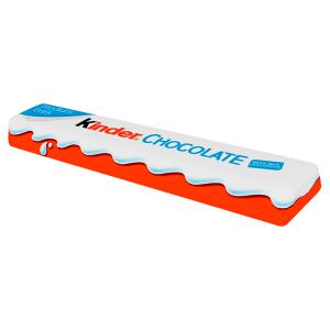 Kinder Chocolate Snackbar, 36 x 21g - produits sucrés la barre collation kinder chocolate contient une délicieuse garniture au lait recouverte d'un fin enrobage de chocolat au lait. le goût que les enfants adorent dans des portions adaptées aux enfants !----plus de lait,  moins de cacao--emballés individuellement--sans coloran