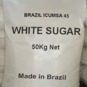 Sucre / Sugar ICUMSA 45 Payement à destination - produits sucrés produit- sucre blanc icumsa 45 et sucre brun icumsa 600 -1200--origine- brésil--prix- 450$ à 570$/tonne cif port de destination (afrique)--quantité- à partir de 12 500 tonnes--termes de règlement- payement au port de destination--méthode de payement- sblc ou