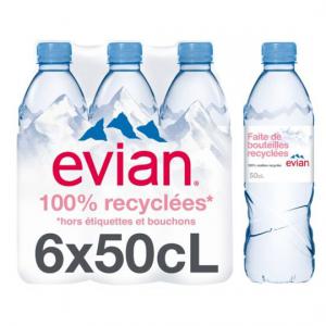 EVIAN 50cl - boissons non alcolisée evian eau minérale naturelle 50cl----stocks disponible à paris--le prix comprend la livraison en region parisienne et d'autres destinations possibles sur devis.----