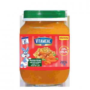 Petit Pot Bébé PATES CAROTTES AU POULET 190g - viandes et oeufs une saveur exceptionnelle de nos petits pots mixtes qui encouragera votre bébé à découvrir le bon goût des aliments à partir de ses 6 mois.--nos matières premières sont sélectionnées avec le plus grand soin pour nourrir votre b&eac