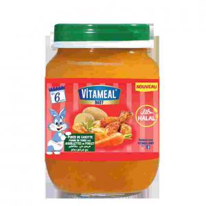 Petit Pot Bébé 190g Purée + Aiguillette de poulet - viandes et oeufs une saveur exceptionnelle de nos petits pots mixtes qui encouragera votre bébé à découvrir le bon goût des aliments à partir de ses 6 mois.--nos matières premières sont sélectionnées avec le plus grand soin pour nourrir votre b&eac