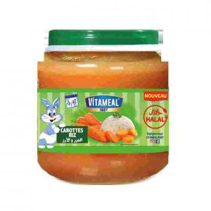 Petit Pot Bébé CAROTTES RIZ 120g