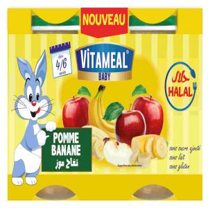 Cavaliers VM Fruits BANANE-POMME 2*120g - fruits et légumes une saveur exceptionnelle de nos petits pots mixtes qui encouragera votre bébé à découvrir le bon goût des aliments à partir de ses 4 mois.--nos matières premières sont sélectionnées avec le plus grand soin pour nourrir votre b&eac