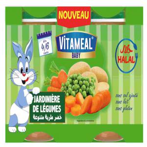 Cavaliers VM JARDINIERE DE LEGUMES  2*120g - fruits et légumes une saveur exceptionnelle de nos petits pots mixtes qui encouragera votre bébé à découvrir le bon goût des aliments.--nos matières premières sont sélectionnées avec le plus grand soin pour nourrir votre bébé et l’aider &agra