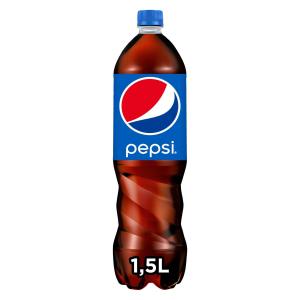 Pepsi 1,5L - boissons non alcolisée pepsi 1, 5l----boisson gazeuse rafraîchissante aux extraits végétaux avec sucre et édulcorants.-- valeurs nutritionnelles.----prix- 0, 85€--dluo-24/05/2024