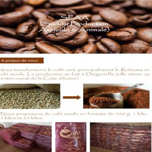 Café torréfié et moulou  - café cacao thé bonjour,  je suis promoteur de l entreprise. nous sommes basé en cote d ivoire. nous exerçons dans le domaine du café. a ce titre nous souhaiterions un partenariat sérieux et durable en tant que fournisseur. nous faisons une torréfaction semi artisanale,  donc toute 