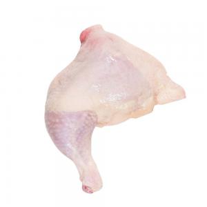 HALAL CHICKEN LEG QUARTERS - meat and eggs storage at- minus 18 degrees celsius during transportation- minus 18c feather off / washed and cleaned & fresh- feather off washed & cleaned white skin (outer yellow skin off) moisture content - less than 3% no bad smell- black spots less than 1% no bruise- no excessive blood or blood stains broken 