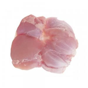 HALAL chicken SBL Leg Boneless Skinless - meat and eggs chicken sbl stands for skinless boneless leg. it's a cut of chicken that includes meat from both the thigh and drumstick,  with the bones and skin removed. this makes it a very versatile and convenient option for cooking.