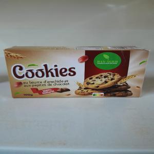 cookies au beurre d'arachide pepites chocolat - patisserie nous vous proposons nos cookies au beurre d'arachide et aux pepites de chocolat très energetiques et riches en proteïne,  mineraux,  .. nous sommes à la recherche de partenaires commerciaux. merci --