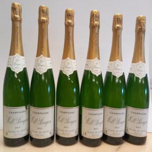 CHAMPAGNE WILL HENGERE - boisson alcoolisée champagne will hengere - blanc de noir brut - maison didier chopin - 0.75 litre - taux d'alcool - 12.0%--palettes de 480 bouteilles - 5 palettes disponibles - 13.98 euros la bouteille -