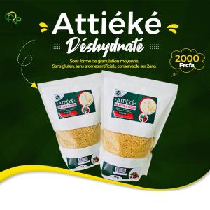 Attiékés Déshydratés - féculents nous sommes producteur de l'attiéké déshydraté en grande quantité 10 à 100 tonnes par mois en côte d'ivoire. nous recherchons des partenaires.--qualité du produit- goût authentique du manioc,  avec une longue durée de conservation et