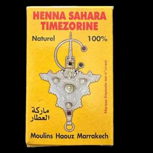 HENNE SAHARA TIMEZORINE HENNÉ  - épices aromates découvrez notre henné naturel,  symbole de tradition et dexcellence,  conçu pour répondre aux attentes des amateurs de produits authentiques.avantages de notre henné - 100% pur et naturel,  sans produits chimiques. teinte éclatante et longue tenue. idéal