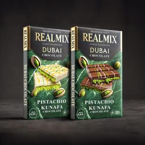 CHOCOLAT DUBAI REALMIX FABRIQUÉ À DUBAI - produits sucrés    chocolat dubaï - realmix   ----   découvrez l excellence du chocolat fabriqué à la main à dubaï !--   qualité premium--   ingrédients sélectionnés avec soin--   une expérience gustative unique----   disponible en plusieurs grammages s