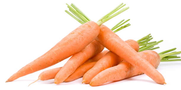 Carrottes lavées