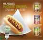 hot dog et lunchean meat en conserve