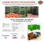 caisse palette en plastique