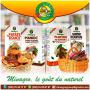 farine naturel gluten free plantain, igname, manioc