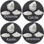 limestone ,  dolomite,  calcite,  pozzolans