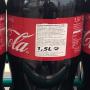 coca cola polonais 1.5l avec autocollant français