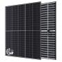 panneau solaire bifacial 410w cadre noir