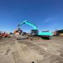 pelleteuse 35 tonnes kobelco moteur mitsubishi 