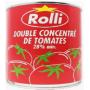 double concentrée de tomate rolli 