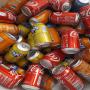 coca cola and fanta soft drinks 330 ml can 